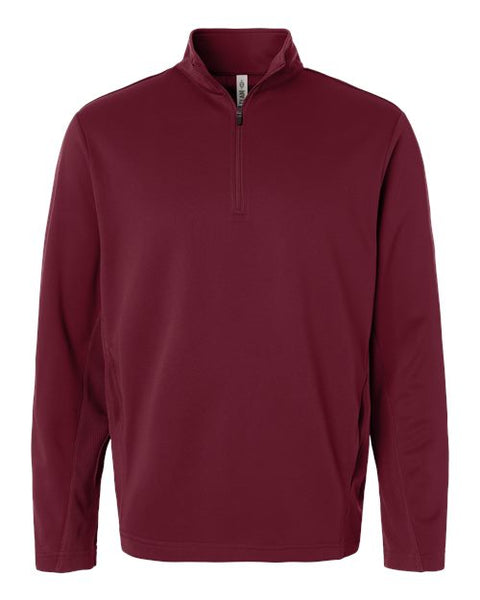 Team 365 TT401 Unisex Squad Cadet Quarter-Zip Tech Fleece Pullover