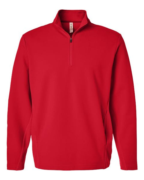 Team 365 TT401 Unisex Squad Cadet Quarter-Zip Tech Fleece Pullover