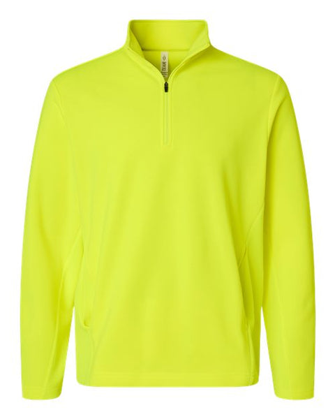 Team 365 TT401 Unisex Squad Cadet Quarter-Zip Tech Fleece Pullover