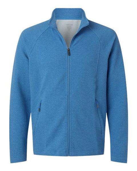 North End NE727 Men's Spirit Textured Full-Zip