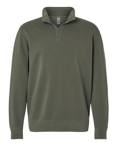 Independent Trading Co. PRM4600QZ Unisex Pigment-Dyed Quarter-Zip Pullover