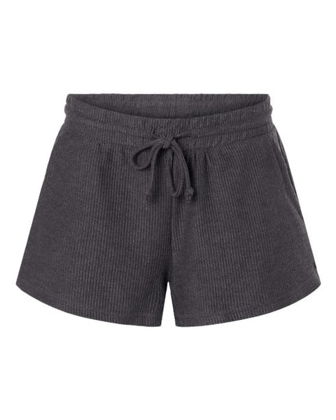 Boxercraft BW6506 Women's Ribbed Knit Shorts