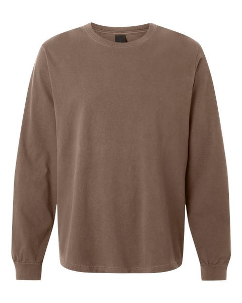 BELLA + CANVAS 4851GD Unisex Heavyweight Garment-Dyed Long Sleeve Tee
