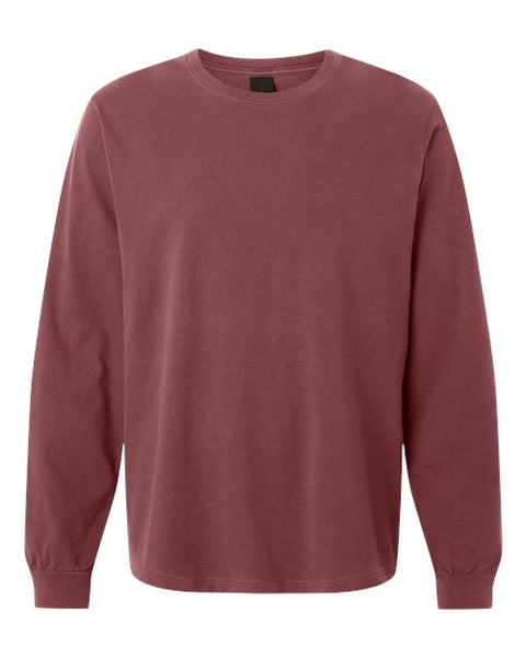 BELLA + CANVAS 4851GD Unisex Heavyweight Garment-Dyed Long Sleeve Tee