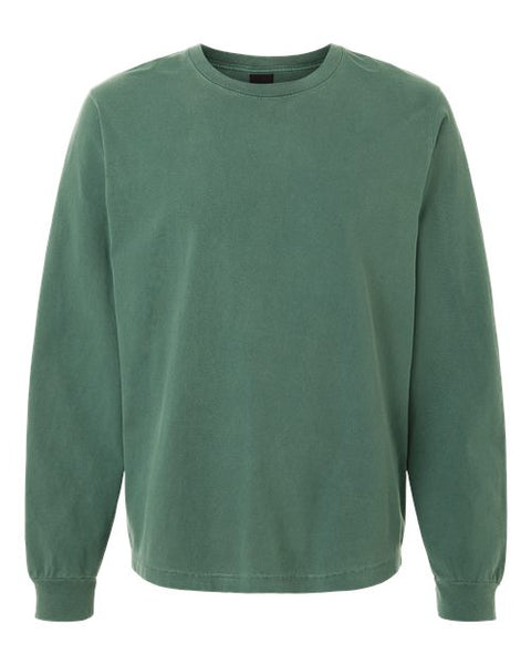 BELLA + CANVAS 4851GD Unisex Heavyweight Garment-Dyed Long Sleeve Tee