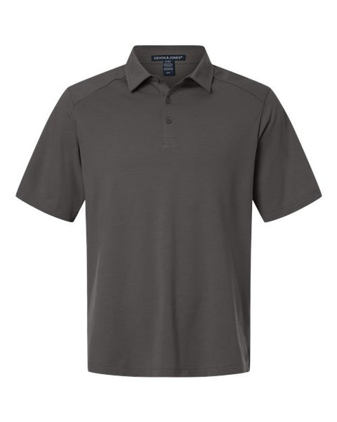 Devon & Jones DG102 Men's Seaton Pebble Textured Polo
