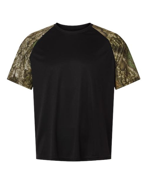 RealTree RT2103 Unisex Realtree Performance Colorblock T-Shirt