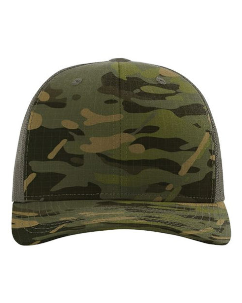 Richardson 112PT Printed Tactical Trucker Cap