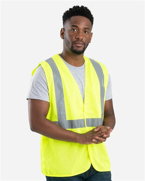 Berne Apparel HVV042 Men's Hi-Vis Class 2 Economy Vest