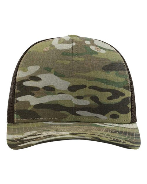 Richardson 112PT Printed Tactical Trucker Cap