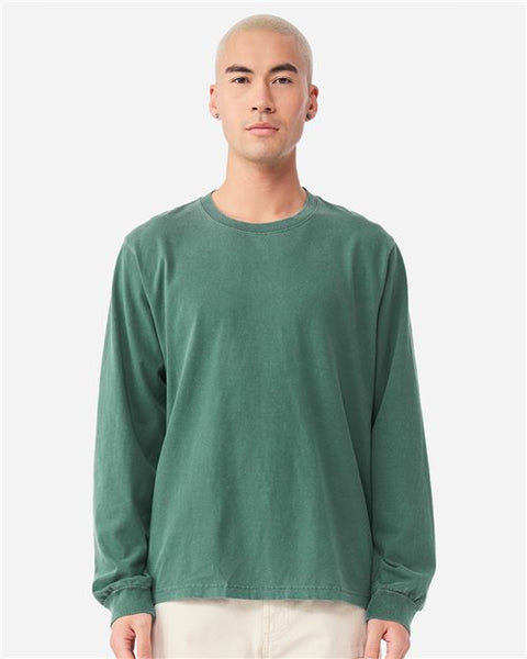 BELLA + CANVAS 4851GD Unisex Heavyweight Garment-Dyed Long Sleeve Tee