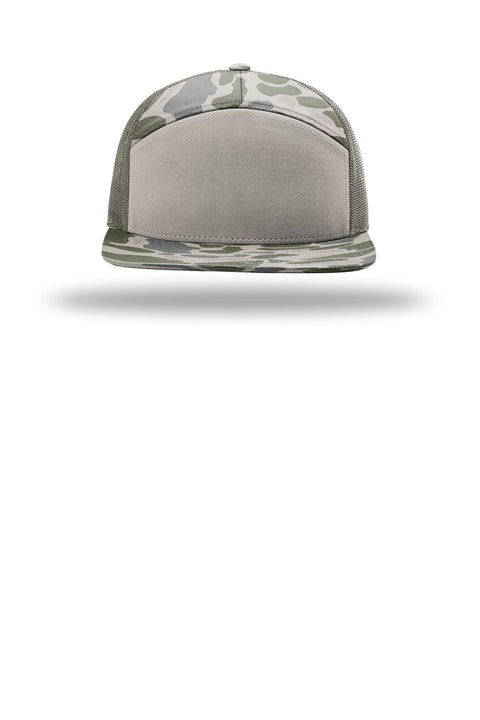 Richardson 168P Printed 7-Panel Trucker