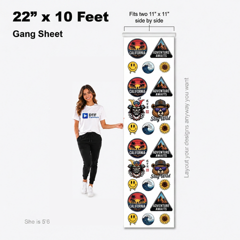 DTF Gang Sheet Builder