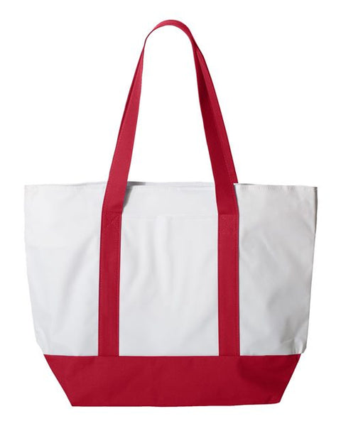 Liberty Bags 7006 Bay View Giant Zippered Tote
