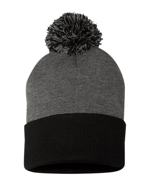 Sportsman SP15 12" Pom-Pom Cuffed Beanie