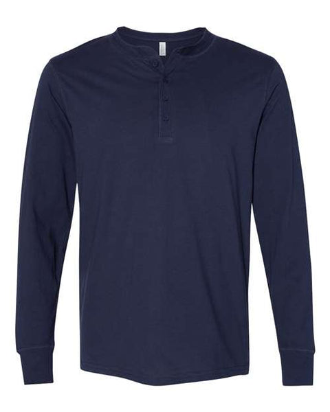 BELLA + CANVAS 3150 Men's Jersey Henley