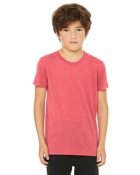 Bella + Canvas 3413Y Youth Triblend Short-Sleeve T-Shirt