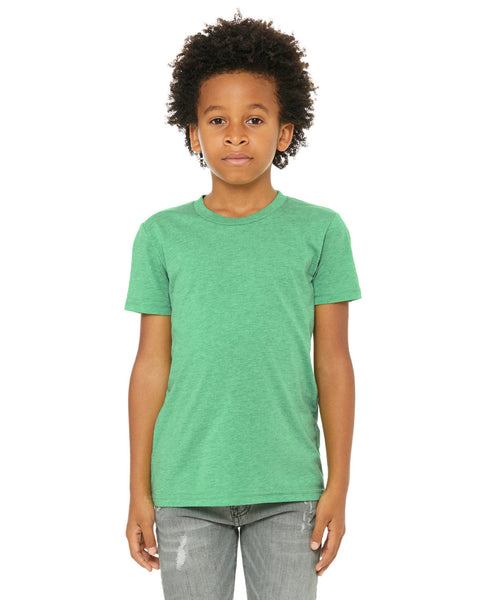 Bella + Canvas 3413Y Youth Triblend Short-Sleeve T-Shirt