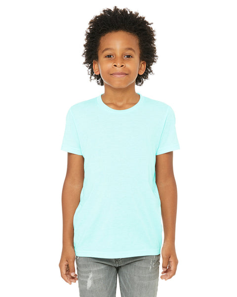 Bella + Canvas 3413Y Youth Triblend Short-Sleeve T-Shirt