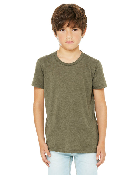 Bella + Canvas 3413Y Youth Triblend Short-Sleeve T-Shirt