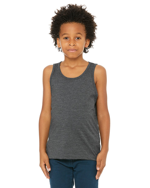 Bella + Canvas 3480Y Youth Jersey Tank