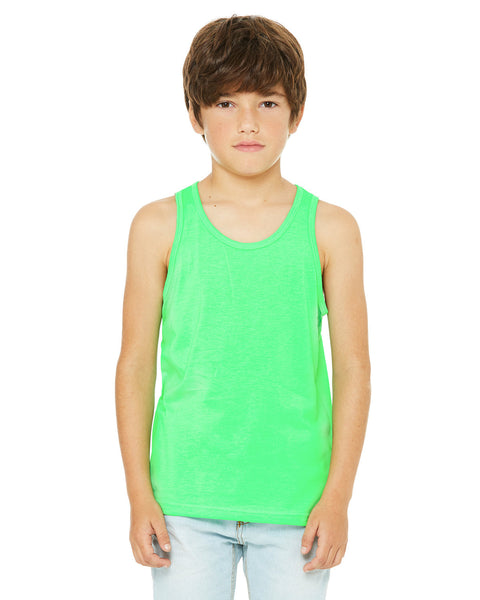 Bella + Canvas 3480Y Youth Jersey Tank