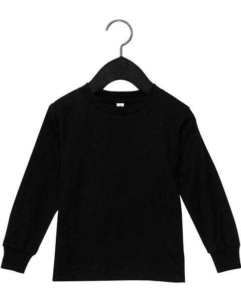 Bella + Canvas 3501T Youth Toddler Jersey Long Sleeve T-Shirt