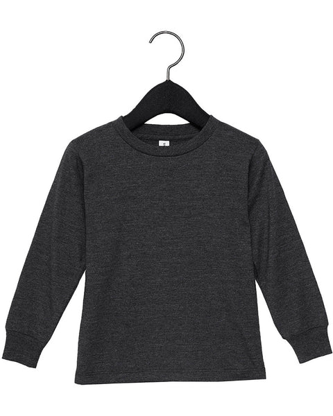 Bella + Canvas 3501T Youth Toddler Jersey Long Sleeve T-Shirt