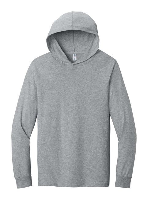 Jerzees 363LH Classics Unisex Cotton Long Sleeve Hooded T-Shirt