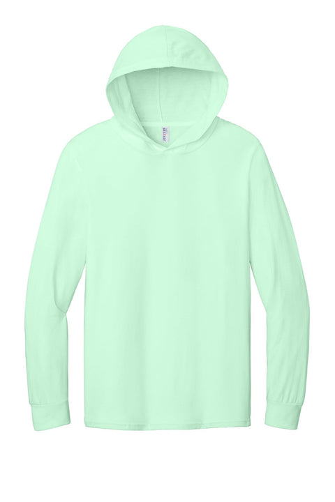 Jerzees 363LH Classics Unisex Cotton Long Sleeve Hooded T-Shirt