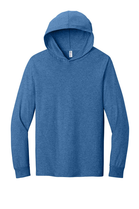 Jerzees 363LH Classics Unisex Cotton Long Sleeve Hooded T-Shirt