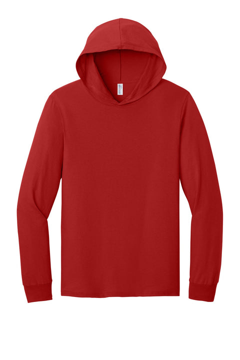 Jerzees 363LH Classics Unisex Cotton Long Sleeve Hooded T-Shirt