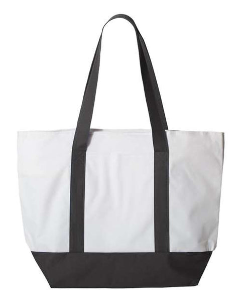 Liberty Bags 7006 Bay View Giant Zippered Tote