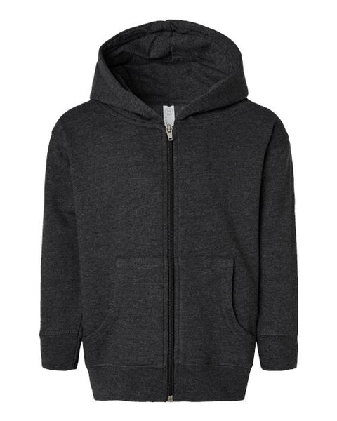 Rabbit Skins 3346 Toddler Full-Zip Fleece Hoodie Sweatshirt