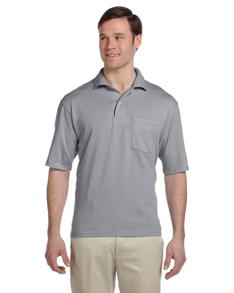 Jerzees 436P Adult SpotShield Pocket Jersey Polo
