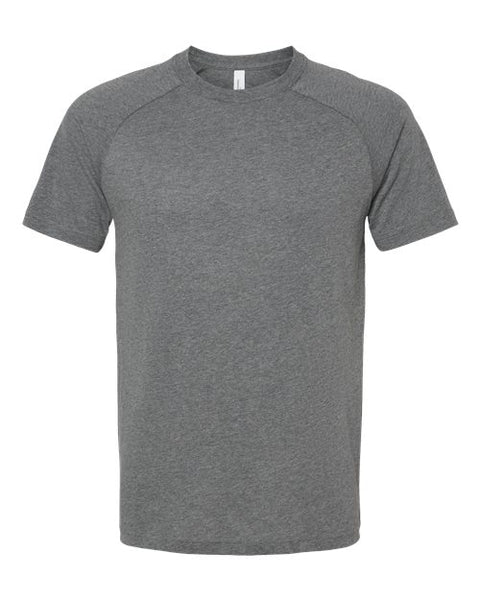 BELLA + CANVAS 3201 Men's Heather CVC Raglan Tee