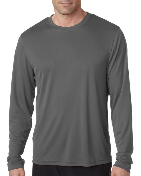 Hanes 482L Adult Cool DRI with FreshIQ Long-Sleeve Performance T-Shirt