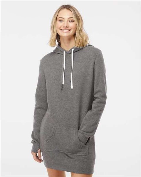 Independent Trading Co. PRM65DRS Women’s Special Blend Hooded Sweatshirt Dress