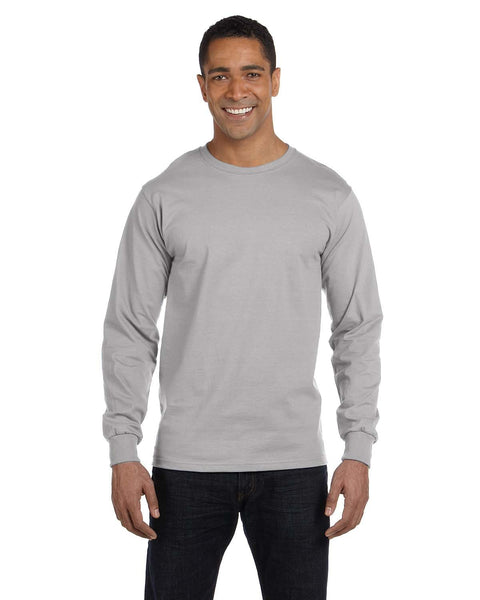 Hanes 5186 Adult Long-Sleeve Beefy-T