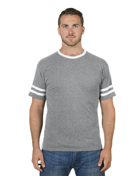 Jerzees 602MR Adult TRI-BLEND Varsity Ringer T-Shirt