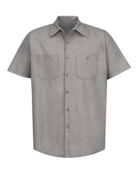 Red Kap SP24T Men's Tall Industrial Short Sleeve Work Shirt