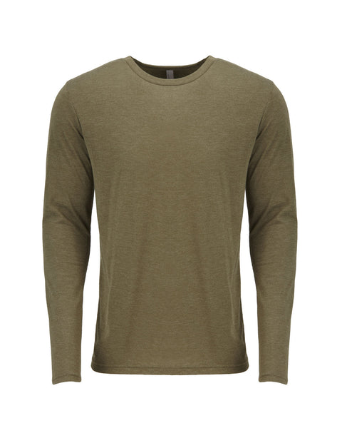 Next Level 6071 Men's Triblend Long-Sleeve Crew