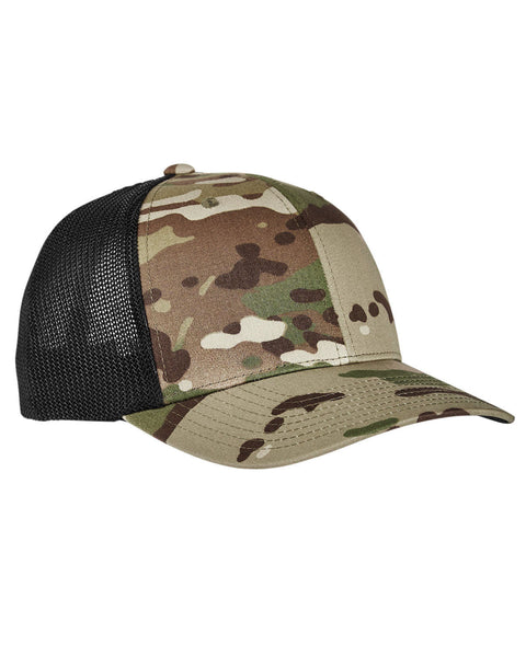 Yupoong 6511MC Adult Flexfit Multicam Trucker Mesh Hat