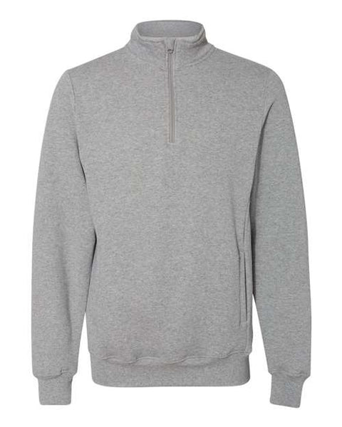 Russell Athletic 1Z4HBM Unisex Dri Power Quarter-Zip Cadet Collar Sweatshirt