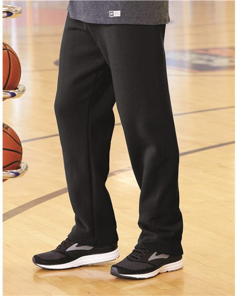 Russell Athletic 596HBM Unisex Dri Power Open-Bottom Pocket Sweatpants