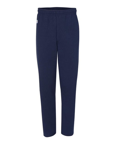 Russell Athletic 596HBM Unisex Dri Power Open-Bottom Pocket Sweatpants