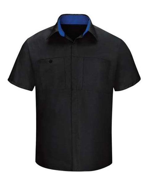 Red Kap SY42 Performance Plus Short Sleeve Shirt with Oilblok Technology