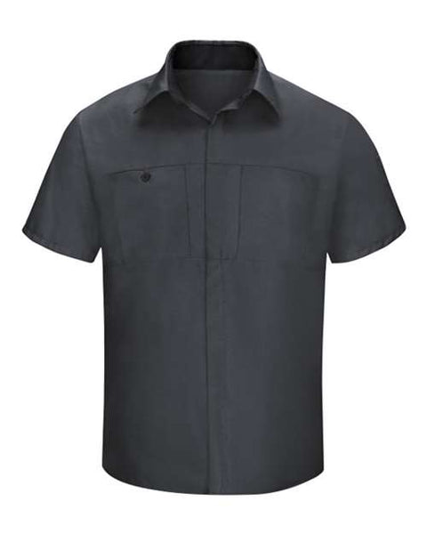Red Kap SY42 Performance Plus Short Sleeve Shirt with Oilblok Technology