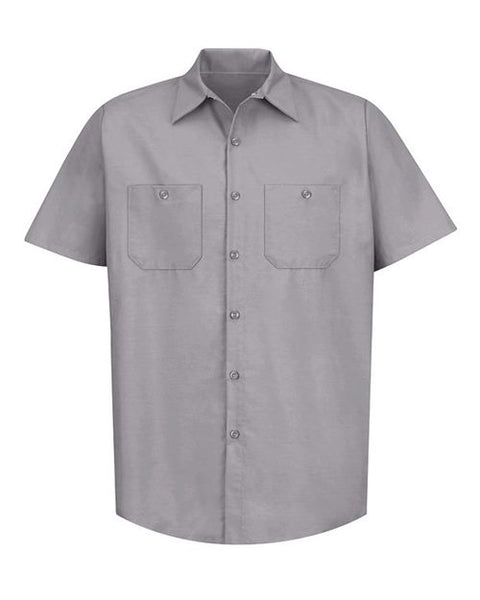 Red Kap SP24T Men's Tall Industrial Short Sleeve Work Shirt