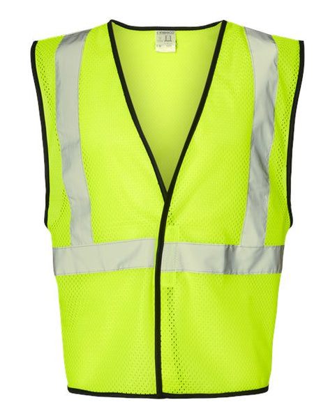 Kishigo 1571-1572 Unisex Hook-and-Loop Mesh Vest